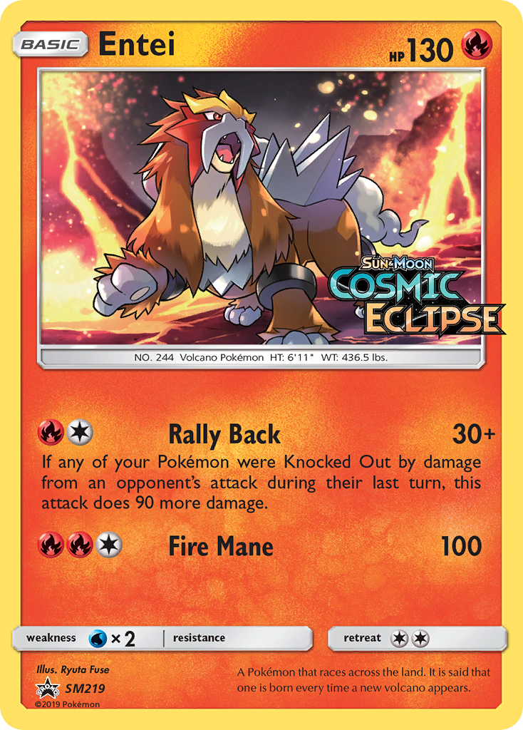 Entei – SM Black Star Promos