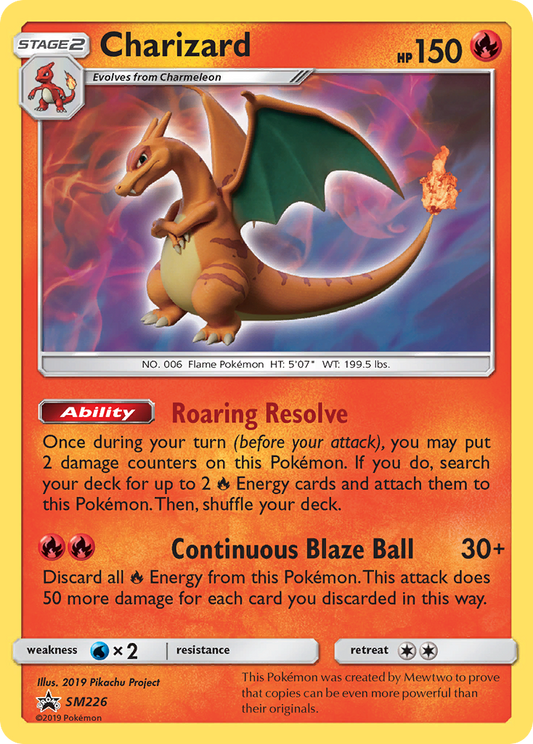 Charizard – SM Black Star Promos