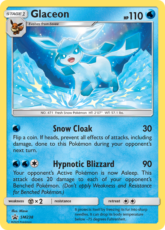 Glaceon – SM Black Star Promos