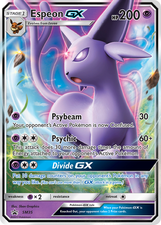 Espeon-GX – SM Black Star Promos