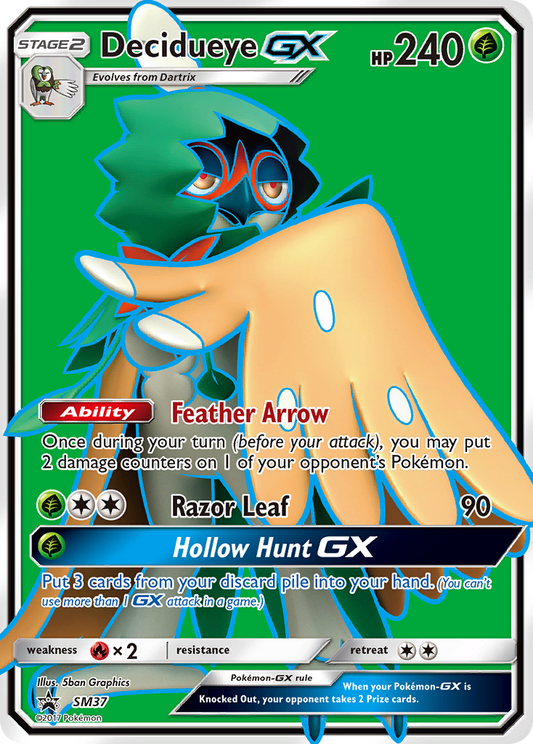 Decidueye-GX – SM Black Star Promos