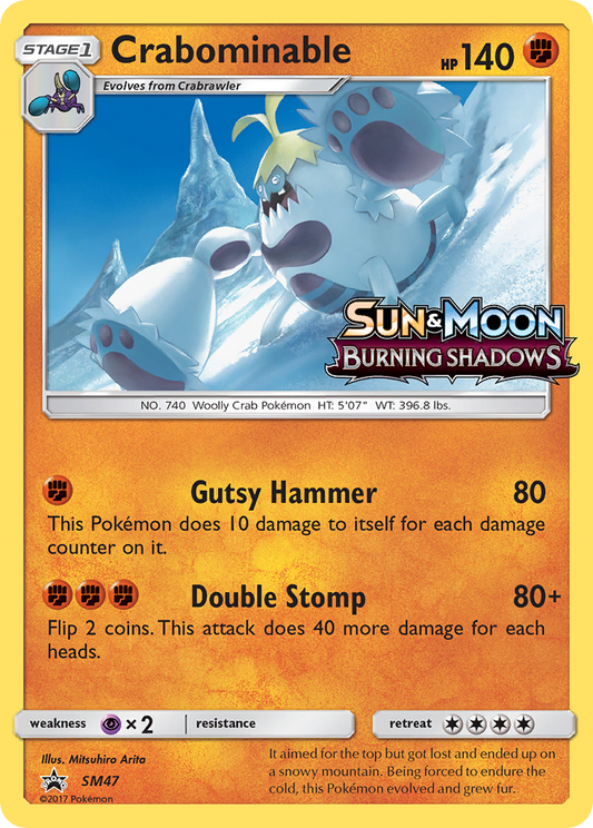 Crabominable – SM Black Star Promos