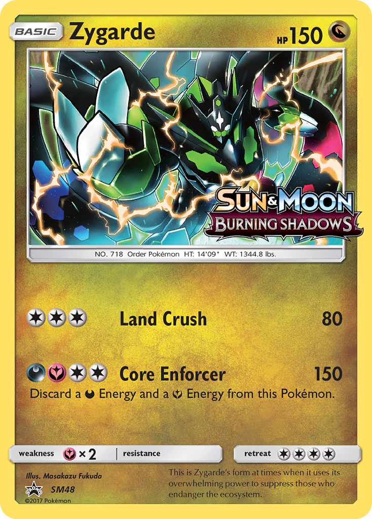Zygarde – SM Black Star Promos