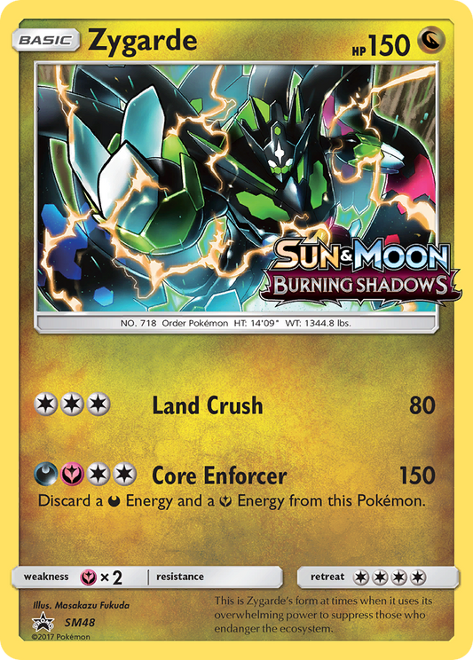 Zygarde – SM Black Star Promos