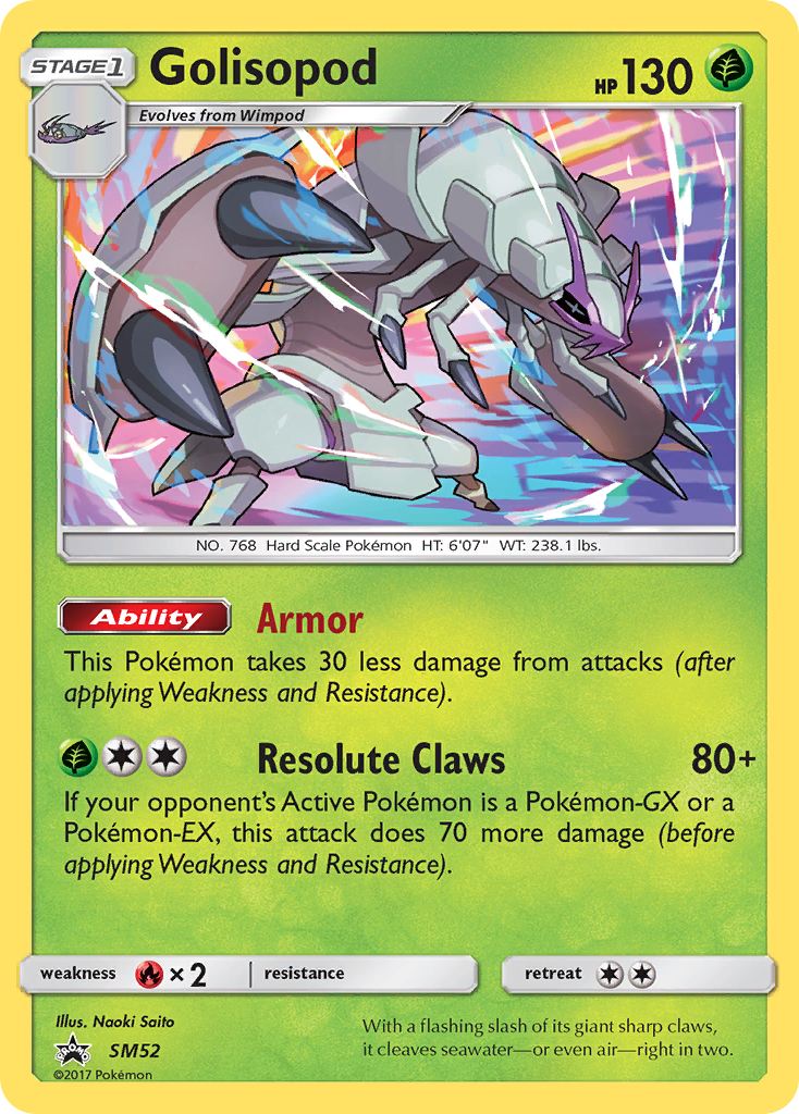 Golisopod – SM Black Star Promos