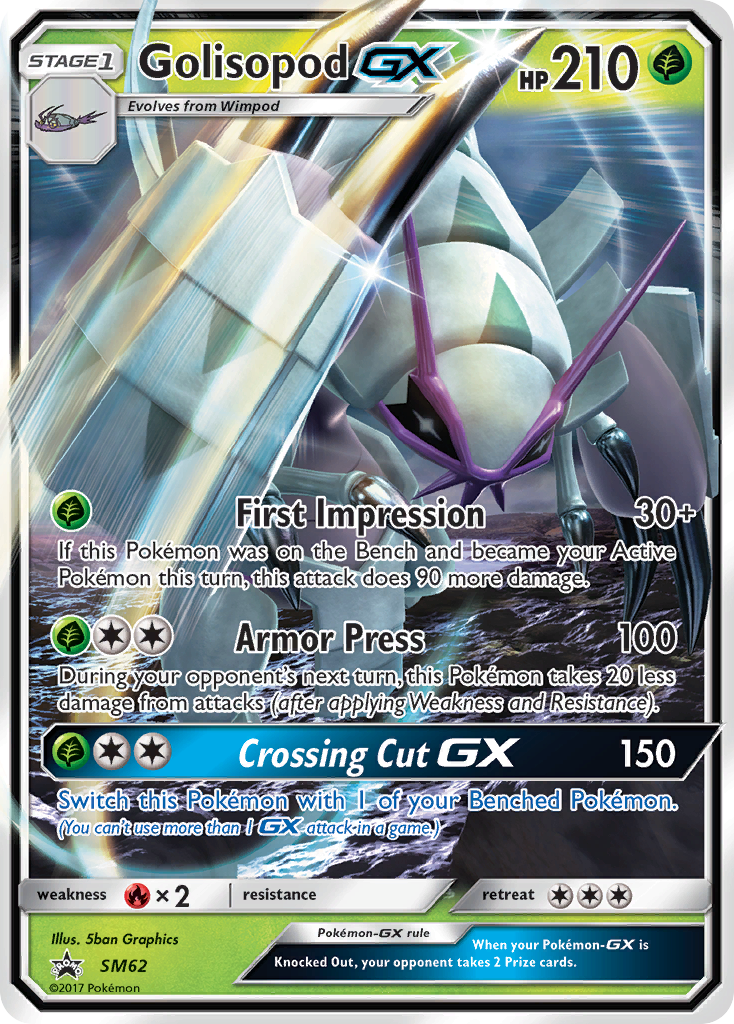 Golisopod-GX – SM Black Star Promos