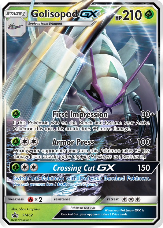 Golisopod-GX – SM Black Star Promos
