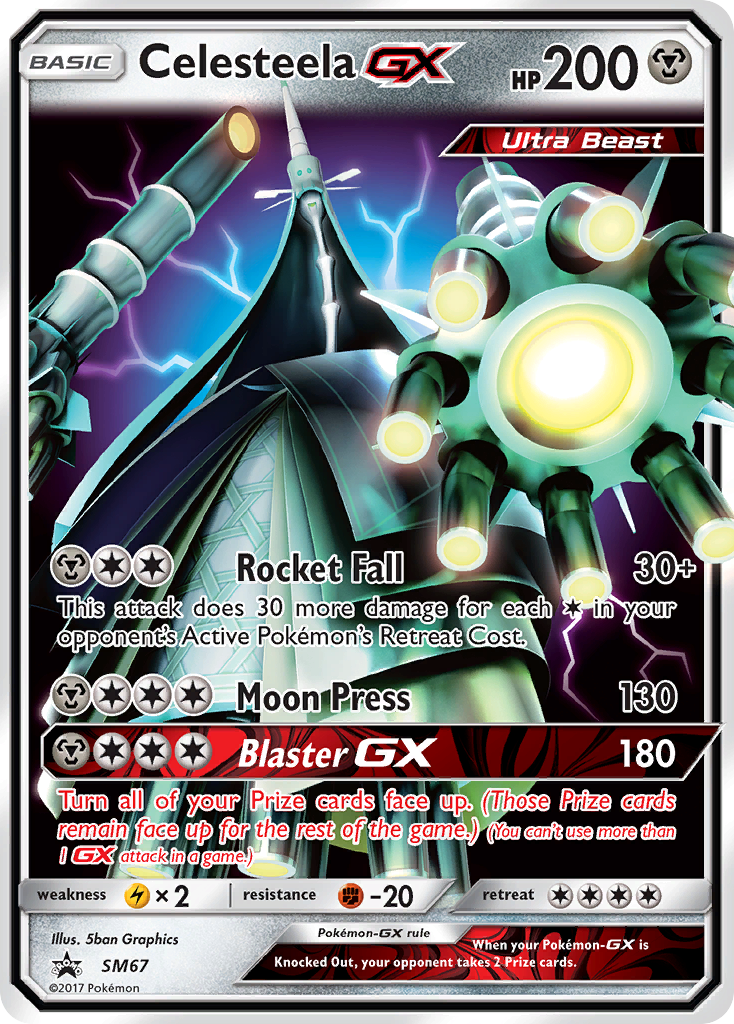 Celesteela-GX – SM Black Star Promos