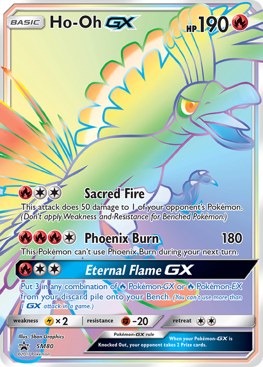 Ho-Oh-GX – SM Black Star Promos