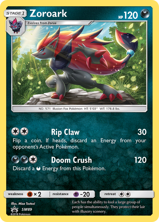 Zoroark – SM Black Star Promos
