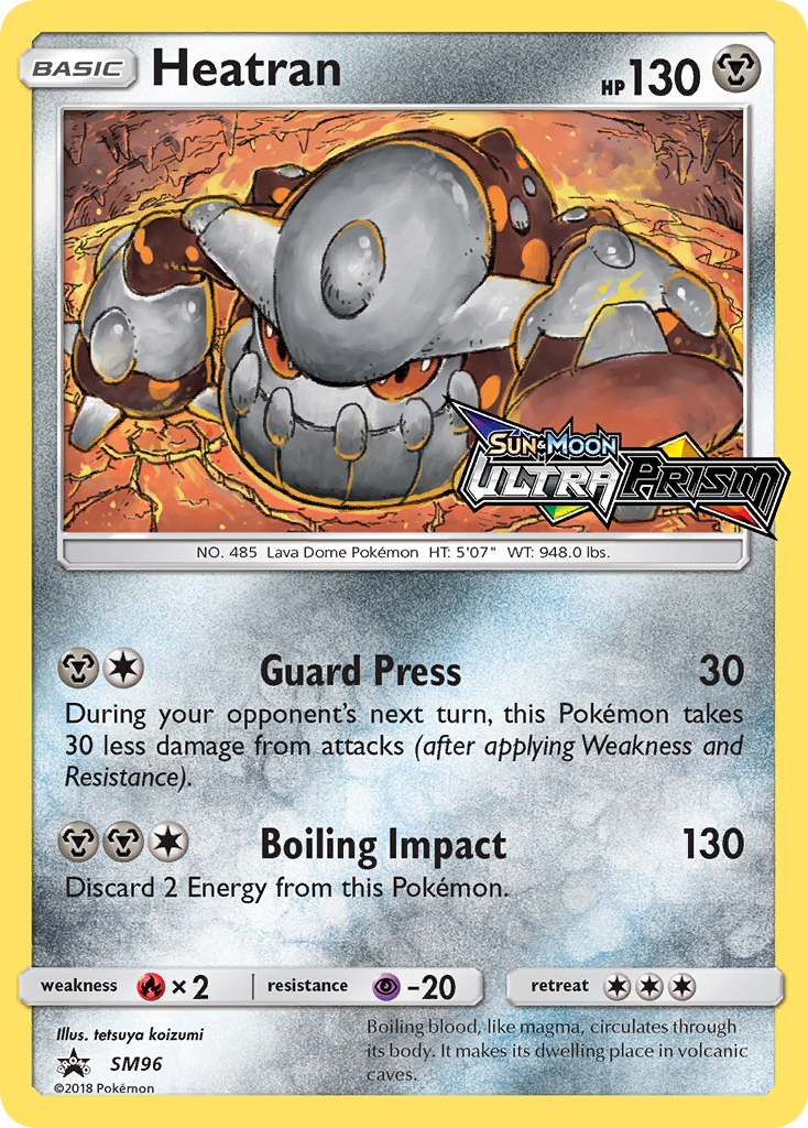 Heatran – SM Black Star Promos