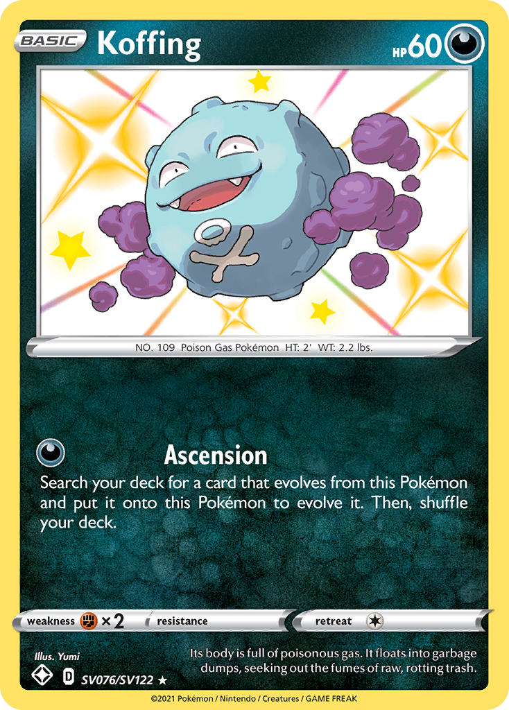 Koffing – Shining Fates Shiny Vault