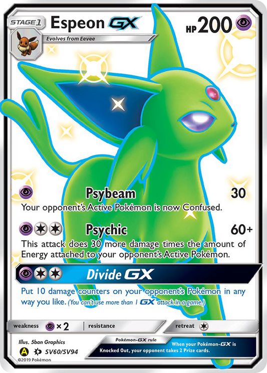 Espeon-GX – Hidden Fates Shiny Vault