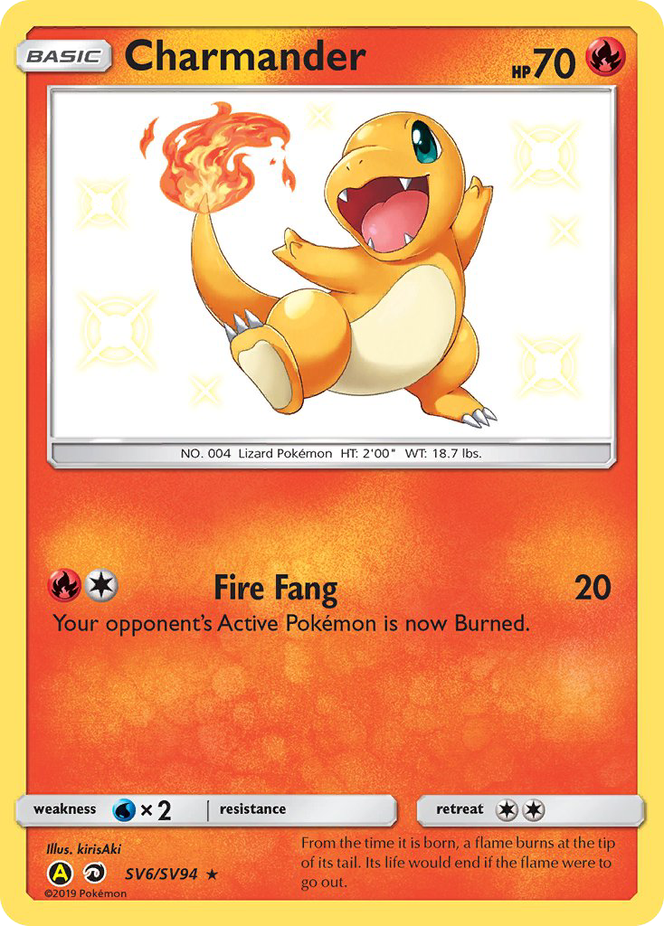 Charmander – Hidden Fates Shiny Vault