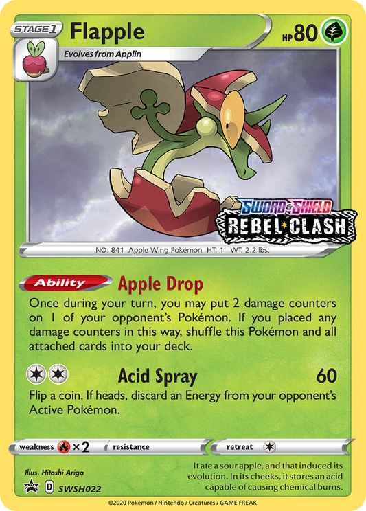 Flapple – Sword & Shield Promos