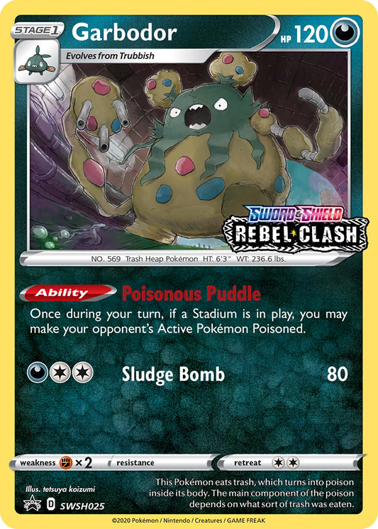 Garbodor – Sword & Shield Promos