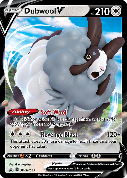 Dubwool V – Sword & Shield Promos