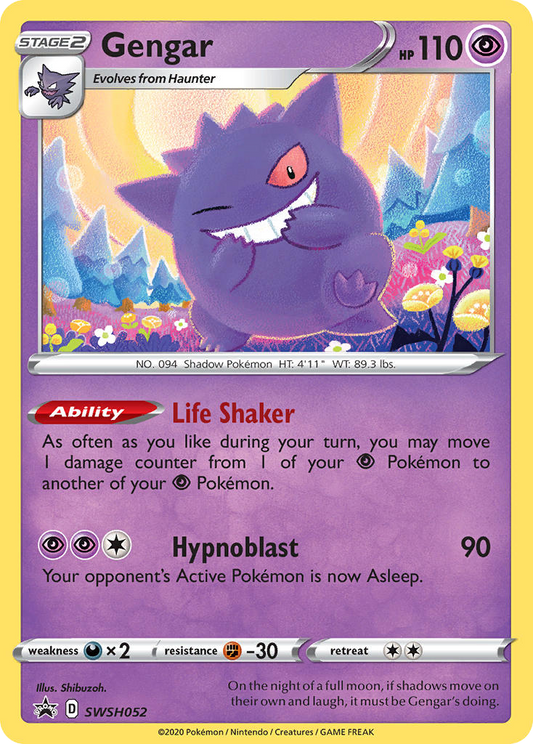 Gengar – Sword & Shield Promos