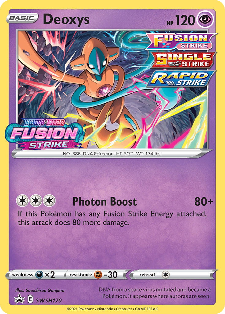 Deoxys – Sword & Shield Promos
