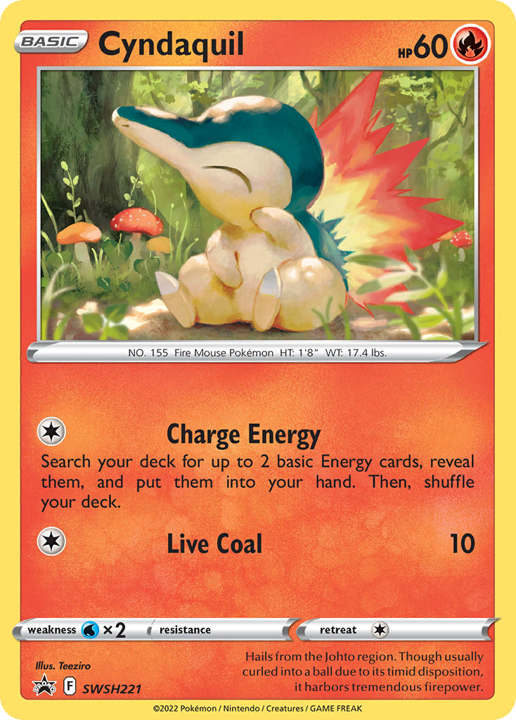Cyndaquil – Sword & Shield Promos