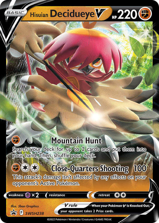 Hisuian Decidueye V – Sword & Shield Promos