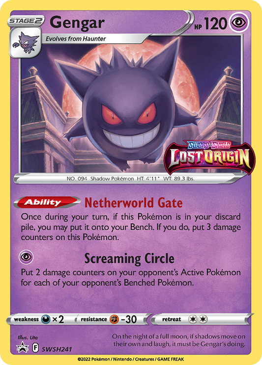 Gengar – Sword & Shield Promos
