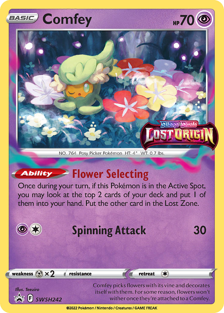 Comfey – Sword & Shield Promos