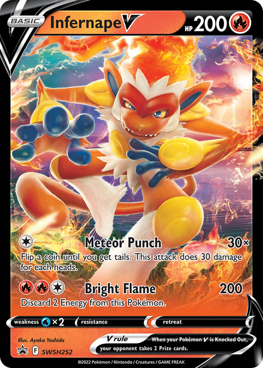 Infernape V – Sword & Shield Promos