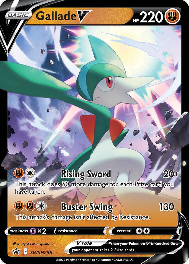 Gallade V – Sword & Shield Promos