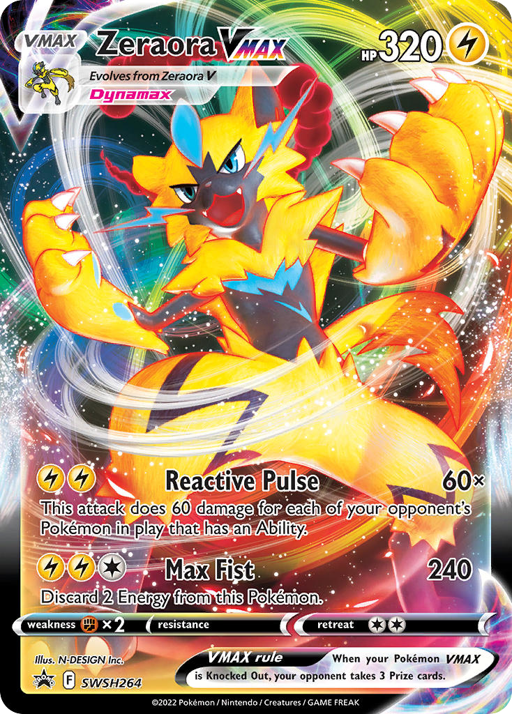 Zeraora VMAX – Sword & Shield Promos