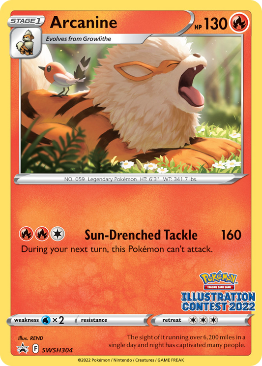 Arcanine – Sword & Shield Promos