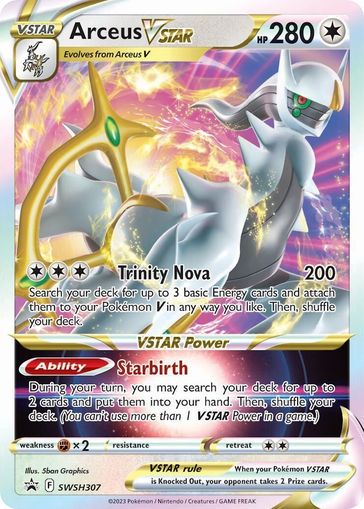 Arceus VSTAR – Sword & Shield Promos
