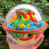 100 Step 3D Magic Maze Ball/Labyrinth Sphere Toy