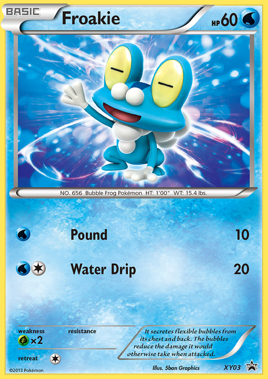 Froakie – XY Black Star Promos