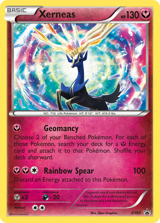 Xerneas – XY Black Star Promos