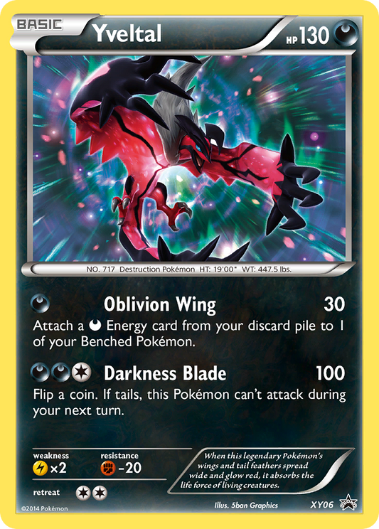 Yveltal – XY Black Star Promos