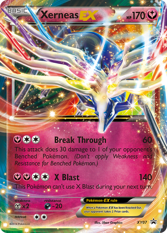 Xerneas-EX – XY Black Star Promos