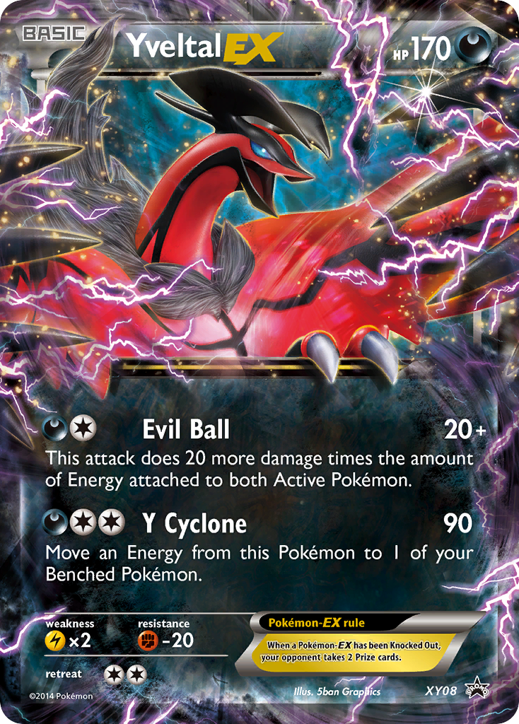 Yveltal-EX – XY Black Star Promos