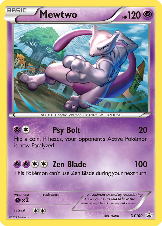 Mewtwo – XY Black Star Promos