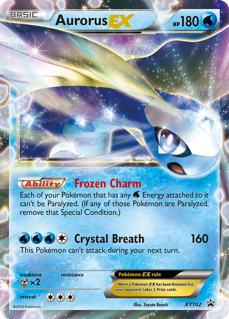 Aurorus-EX – XY Black Star Promos