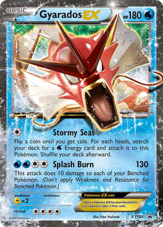 Gyarados-EX – XY Black Star Promos