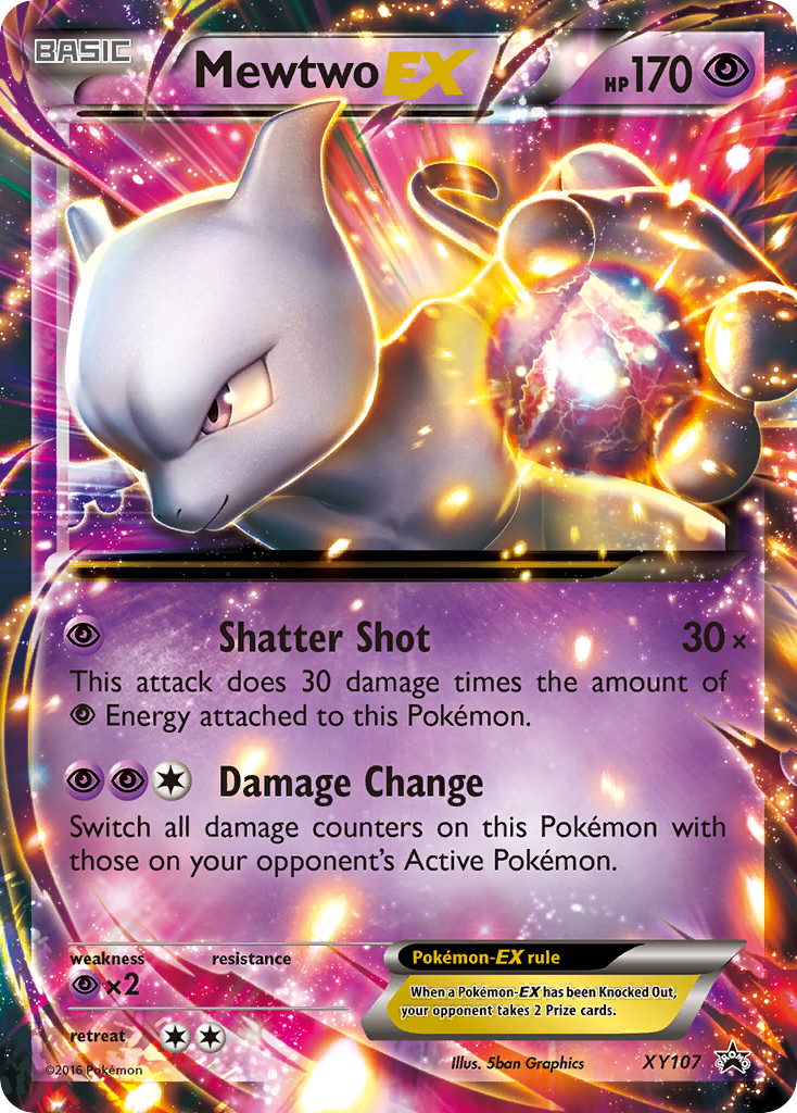 Mewtwo-EX – XY Black Star Promos