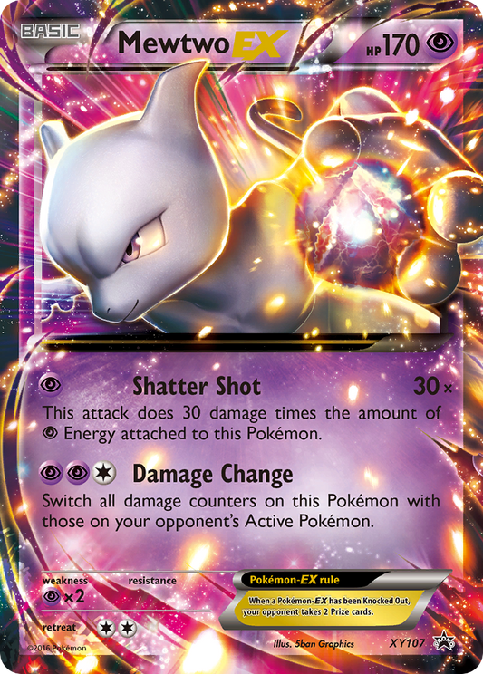 Mewtwo-EX – XY Black Star Promos