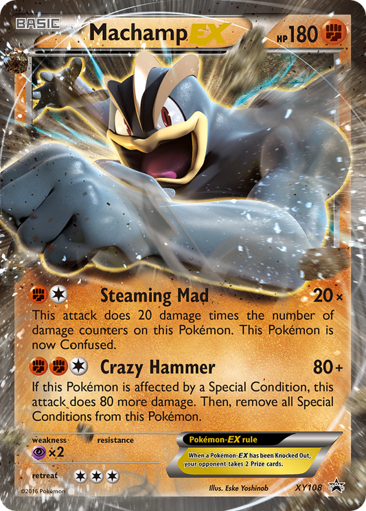 Machamp-EX – XY Black Star Promos