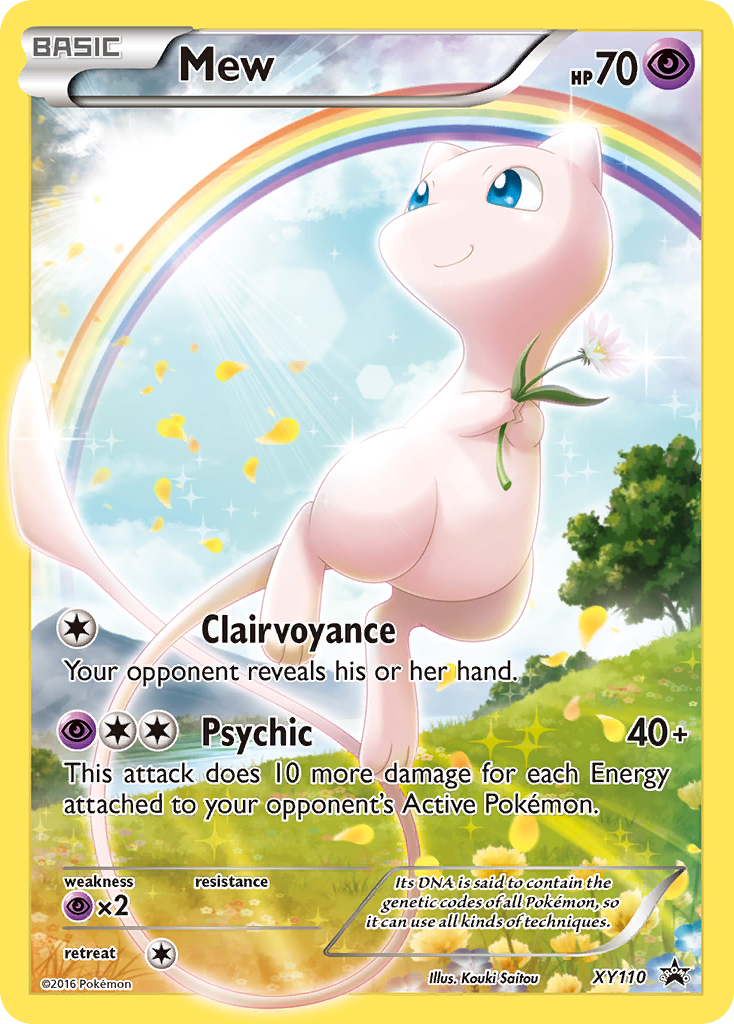 Mew – XY Black Star Promos