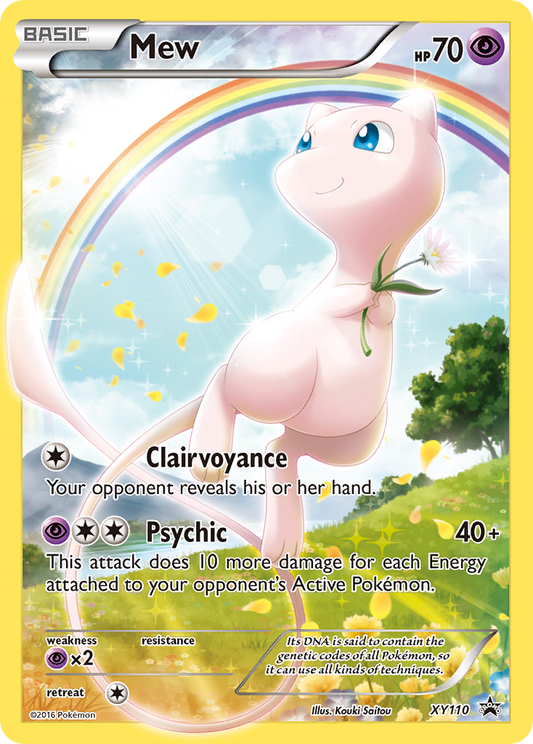 Mew – XY Black Star Promos