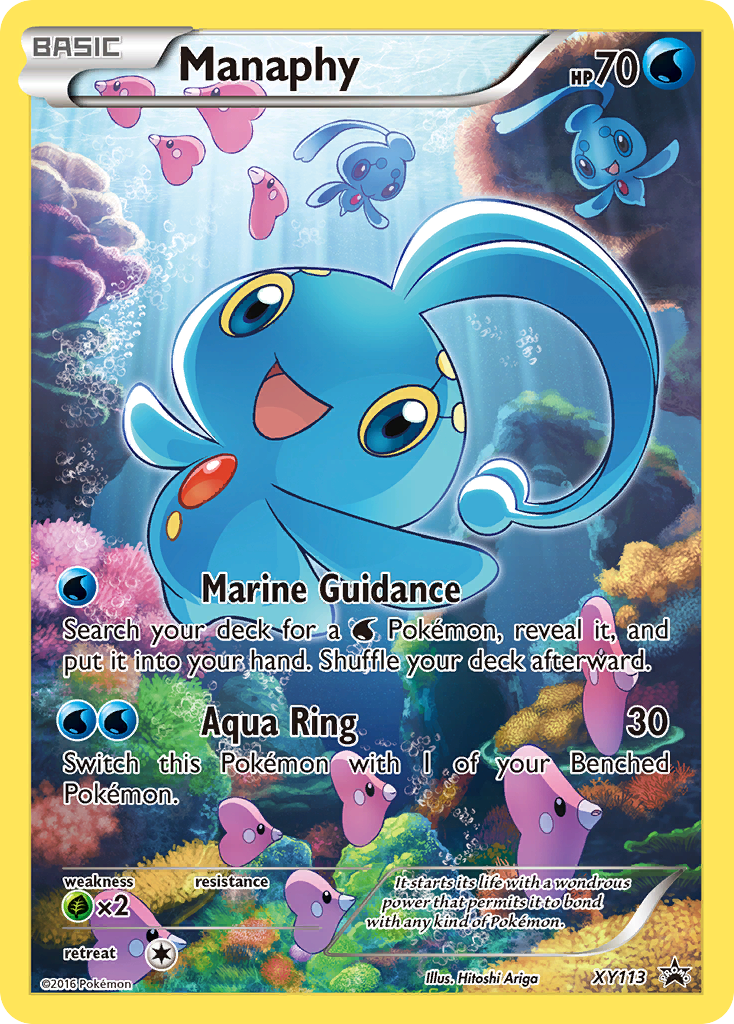 Manaphy – XY Black Star Promos