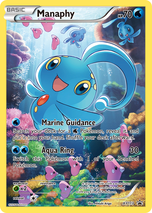 Manaphy – XY Black Star Promos