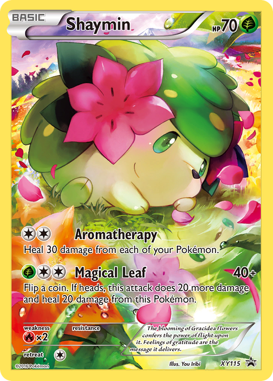 Shaymin – XY Black Star Promos