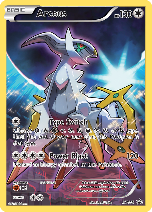 Arceus – XY Black Star Promos